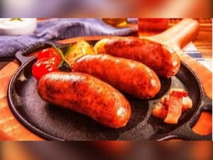 Linguiça Toscana + Arroz + Fritas