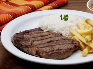 Cupim na Manteiga + Arroz + Fritas