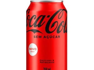Coca cola sem açucar 350 Ml